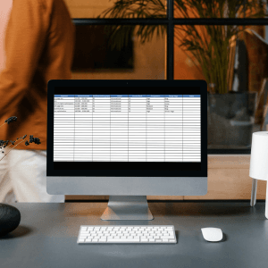 Mock up Keyword research Template