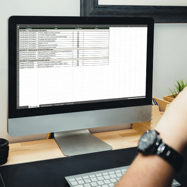 free local seo checklist for small business owners