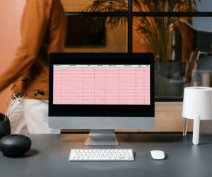 blog content calendar visual
